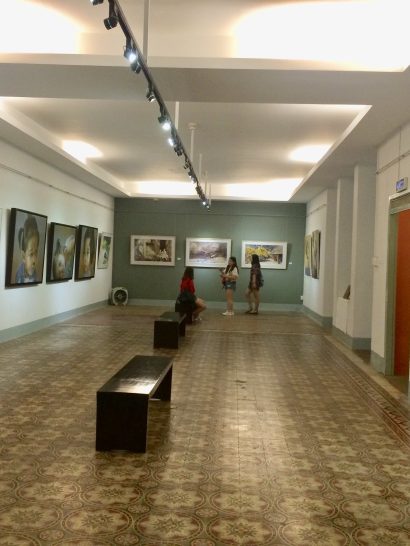 Exhibition of Laos Wind group at Vietnam Fine Arts Museum 2017